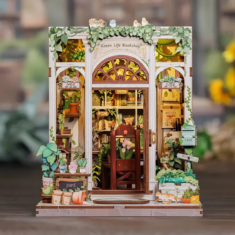 Jardín Eterno 🌻 - Book Nook