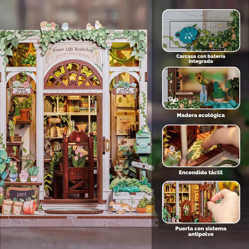 Jardín Eterno 🌻 - Book Nook