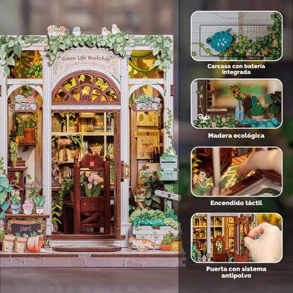 Jardín Eterno 🌻 - Book Nook