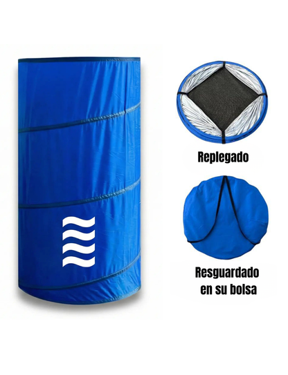 Vestuario Portátil - Ideal para playa, camping o aire libre
